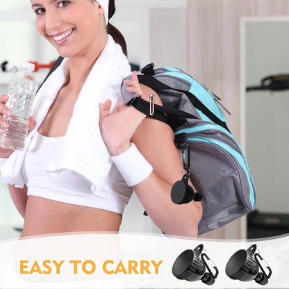 2 Pcs Protein Powder Funnel, 50ml Protein Powder Travel Container