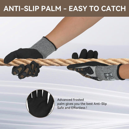 Safety Work Gloves,Impact Gloves for Men Women