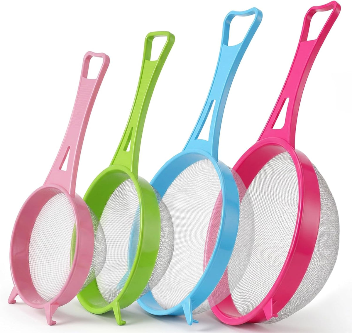 4 Pcs Plastic Strainer Plastic Colander Strainer for Kefir Grains
