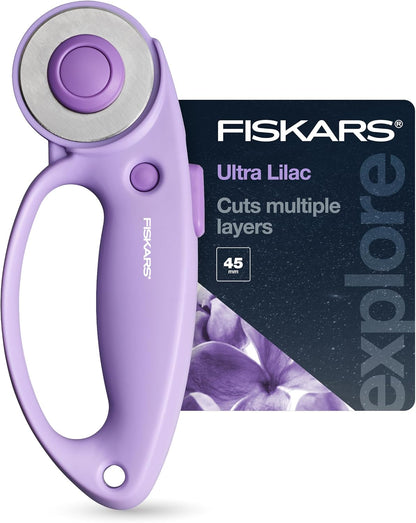 Fiskars 45mm Loop Rotary Cutter for Fabric, Arts, Crafts, Sewing