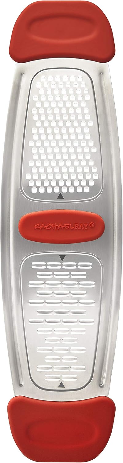 Rachael Ray Multi Stainless Steel Grater, Marine Blue, Small