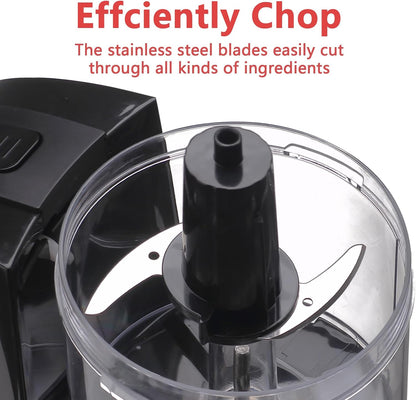 Liebe&Lecker Mini Food Processor 1.5 Cup Electric Food Chopper