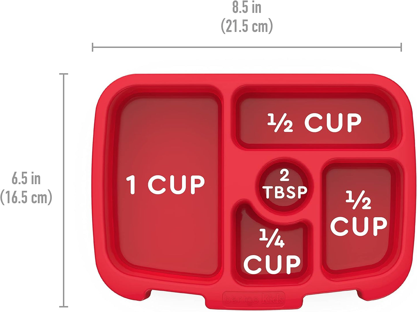 Bentgo® Kids Prints Tray with Transparent Cover - Reusable, BPA-Free, 5-Compartment Meal Prep Container with Built-In Portion Control for Healthy Meals At Home & On the Go (Mermaids in the Sea)