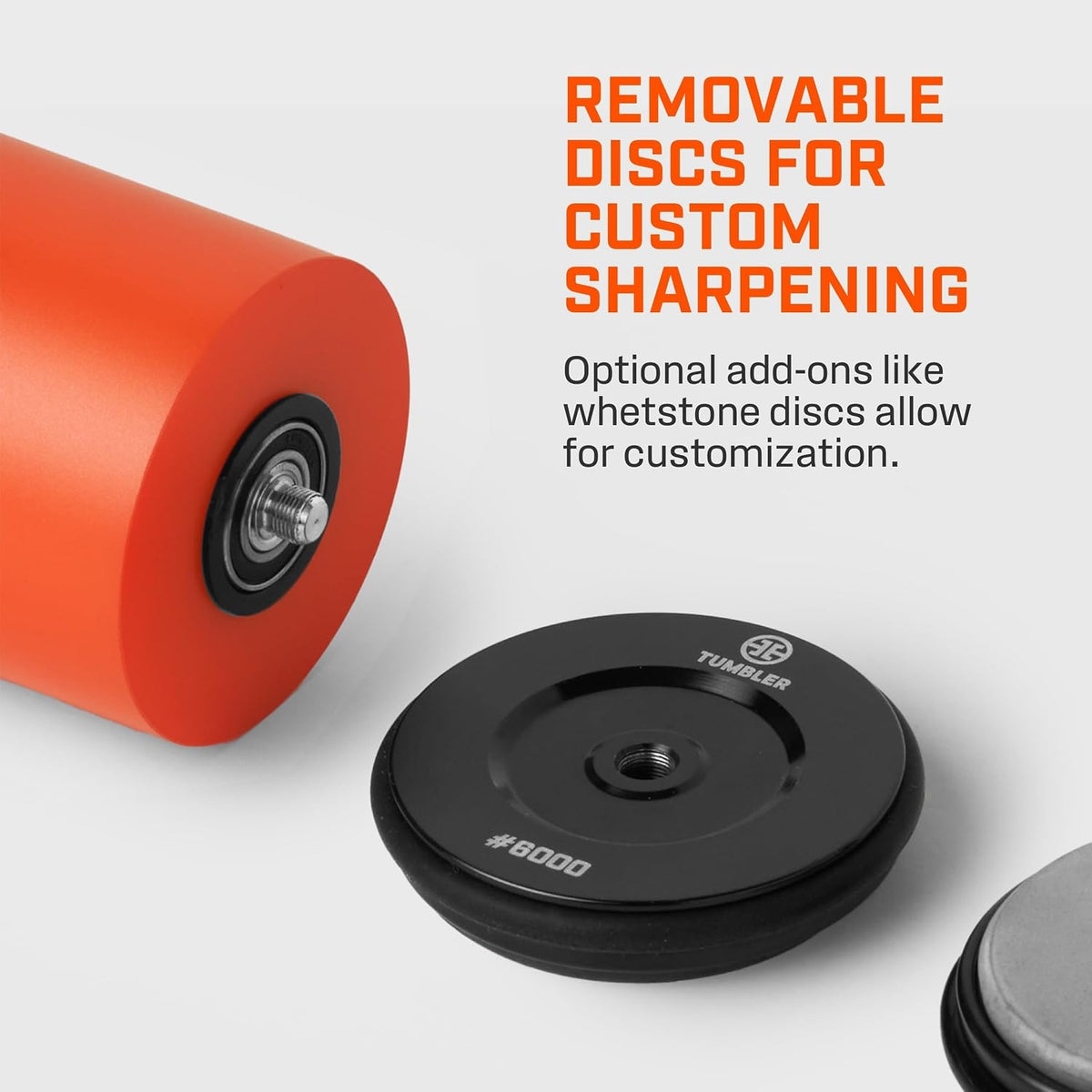 TUMBLER Pro Rolling Knife Sharpener™ (Orange)