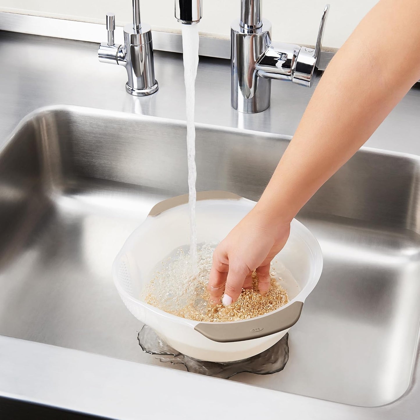 OXO Good Grips Rice & Small Grains Washing Colander
