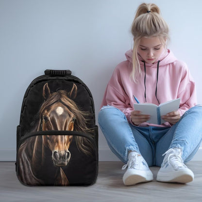 Highland Cow Backpack with Lunch Box Set for Kids Sunflower School Backpack for Girls Boys Back to School Bag Student Travel Backpacks Reusable Utensils Pen Case Water Bottle Bag 5PCS