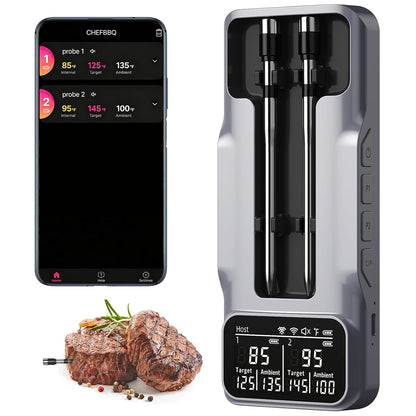 Wireless Meat Thermometer Digital, 800FT Bluetooth Food Thermometer