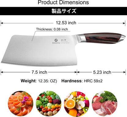 imarku 10 Inch Bread Slicer,Adjustable Thickness Homemade Bread Knife