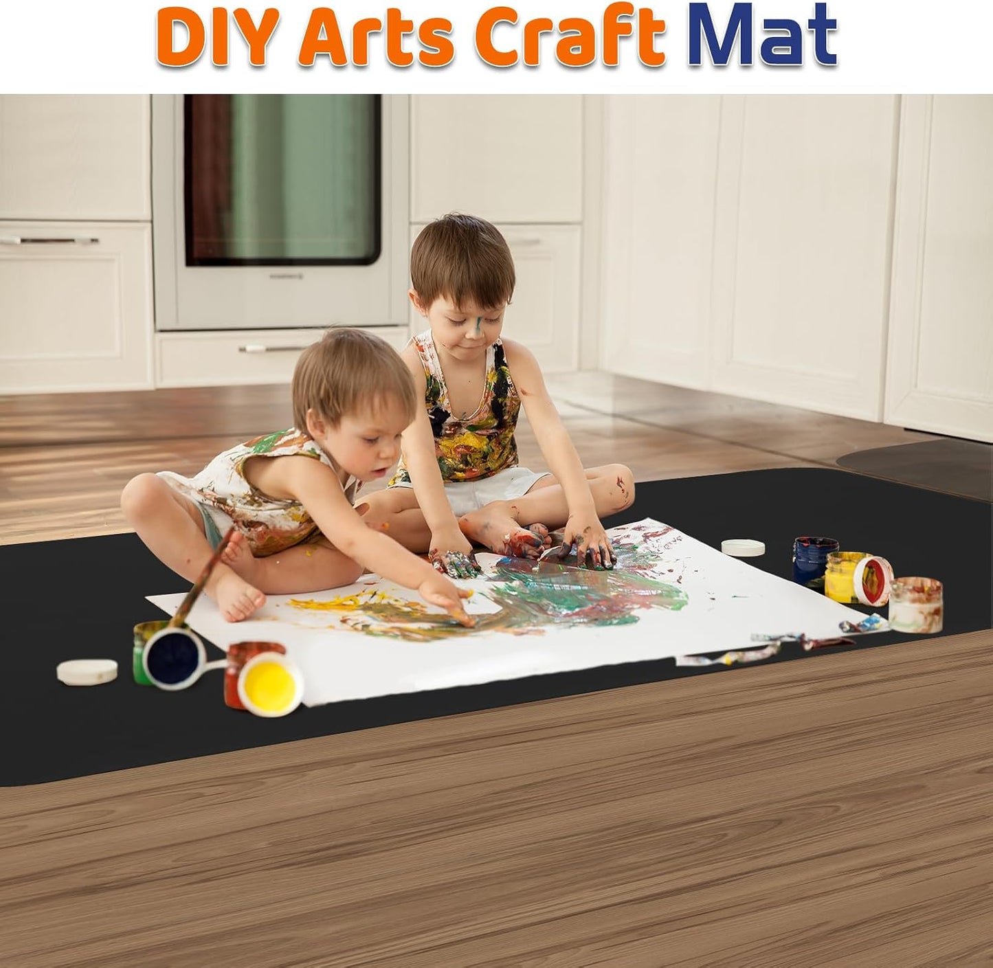 Warome Silicone Mat,78.7”x 23.6” Heat Resistant Mats for Countertop,Extra Large Countertop Protector Mat, Multi-functional Cuttable Kitchen Counter Mat, Silicone Mats for Kitchen Counter/Crafts- Grey