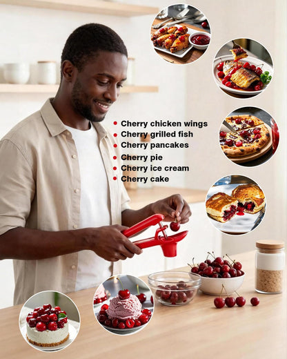 Cherry Pitter, Cherry Pit Remover Tool Cherries Corer Pitter for Cherry Jam