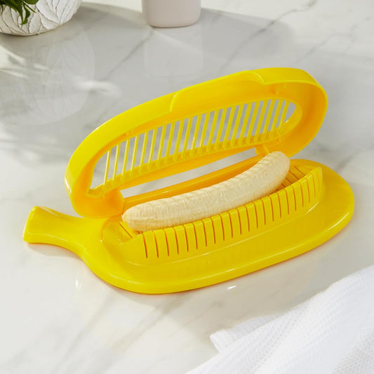 Berghoff TFK Yellow Manual Banana Cutter & Fruit Slicer