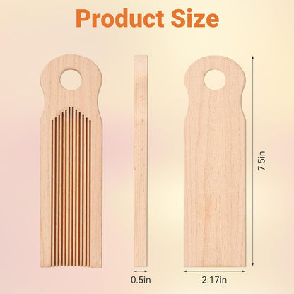 Wooden Gnocchi Board for Homemade Gnocchi & Pasta Making
