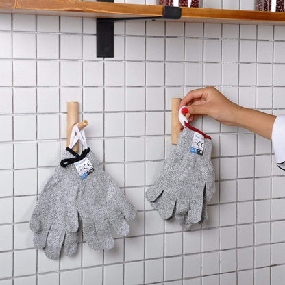 Dowellife Cut Resistant Gloves Food Grade Level 5 Protection, Safety Kitchen Cut Gloves for Chef Oyster Shucking Mandolin Knife Butcher Meat Cutting
