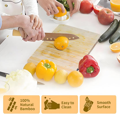 Charcuterie Boards Gift Set, Large Foldable Bamboo Charcuterie Board Set with Knife Set, Expandable Cheese Board Platter for Family Gatherings, Picnics, Parties & Holiday Entertaining.