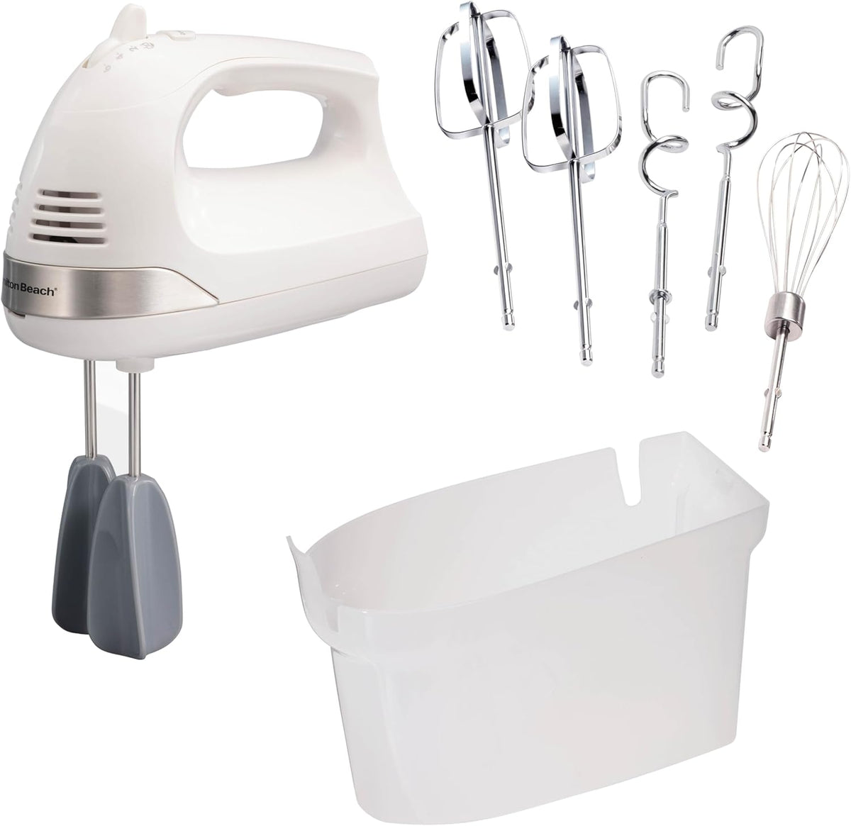 Hamilton Beach 6-Speed Electric Hand Mixer With Easy Clean Beaters