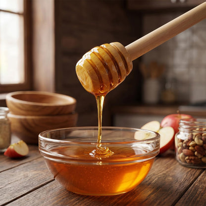 20PCS Honey Dipper Sticks, 3.15 Inch Wooden Honey Dippers, Mini Honeycomb Stirrer for Jars, Tea, Syrup, Wedding Favors