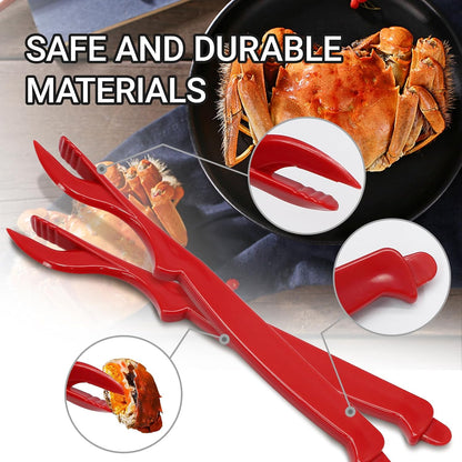 6PCS Crab Legs Crackers, Red