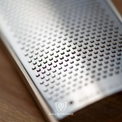 Dalstrong Wide Cheese Grater - Coarse Stainless Steel Blade