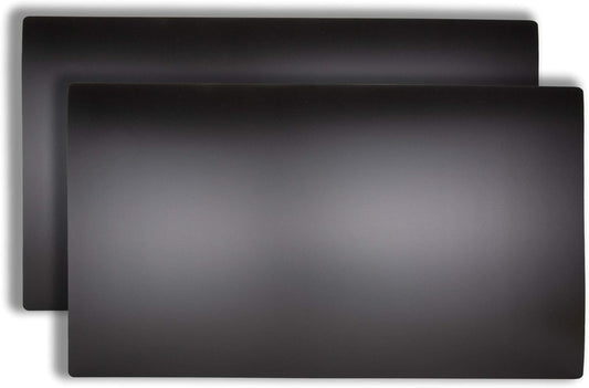 Extra Large 30x18 Cutting Board Mat, 2 Pack for Catering, Food Service, BBQ and Fishing, Black