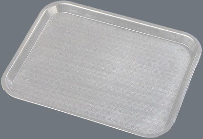 Carlisle FoodService Products Café Cafeteria Tray, Fast Food Tray for Restaurant or Commercial Use, 14" x 18", 1 Count, Black
