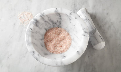 Fox Run Marble Mortar and Pestle Set, White, Small 4" Pestle and Mortar