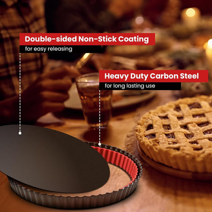 Pie Weights for Blind Baking 9" Tart Pan,Silicone Pie Weight for Baking Crust,Reusable Pies Crust Weights – for Pies/Tart/Quich– Food-Safe,Dishwasher Safe – Designed Exclusively for 9 in. Tart Pan