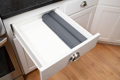 GASARÉ, Extra Large, Thick, Silicone Mat for Kitchen Counter, Heat Resistant Mat, Countertop Protector, Non-Slip, Easy to Clean, Cuttable, 25 x 17 Inches, Black