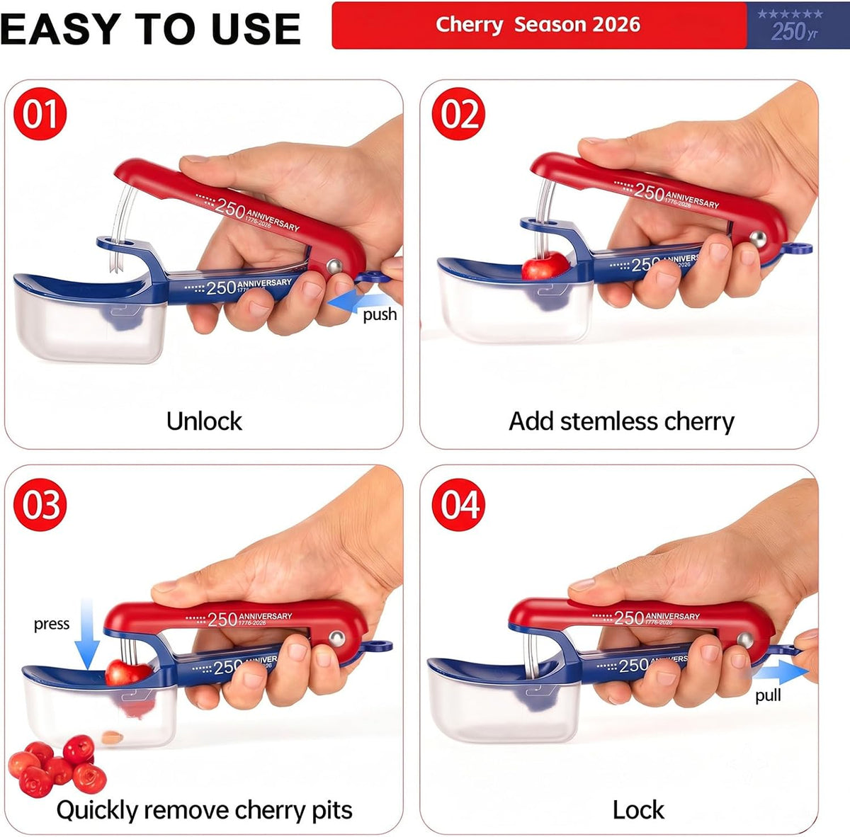 Cherry Pitter - Makmzoon Cherries Pitter Tool