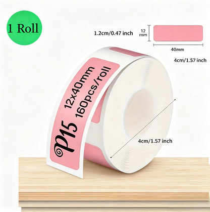 100-Pack Removable Freezer Labels, Waterproof Food Storage Stickers for Date & Contents Marking - Colors A