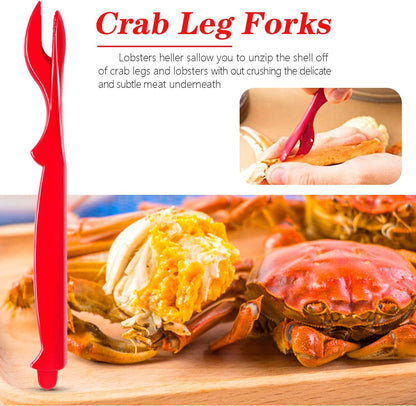 6Pcs Crab Legs Crackers - Crackers Picks Tools Set