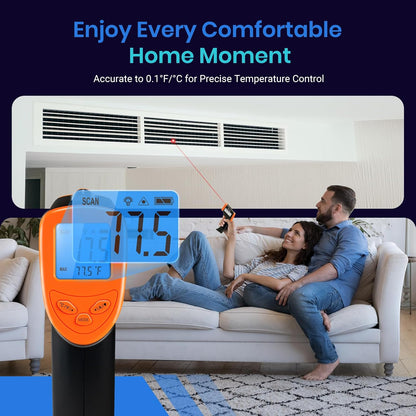 Etekcity Infrared Thermometer Laser Temperature Gun, -58°F~1130°F