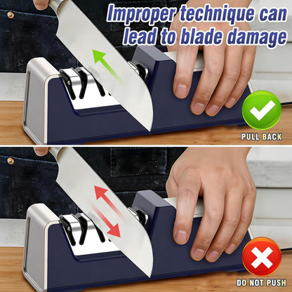 VIDOME Professional 3-Stage Electric Knife Sharpener