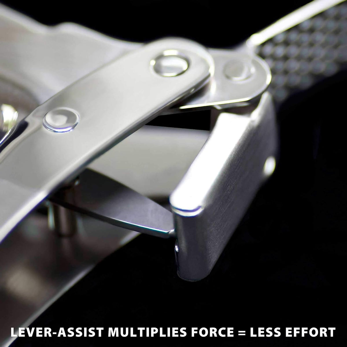 MANNKITCHEN High-Capacity Stainless Steel Double-Lever Garlic Press