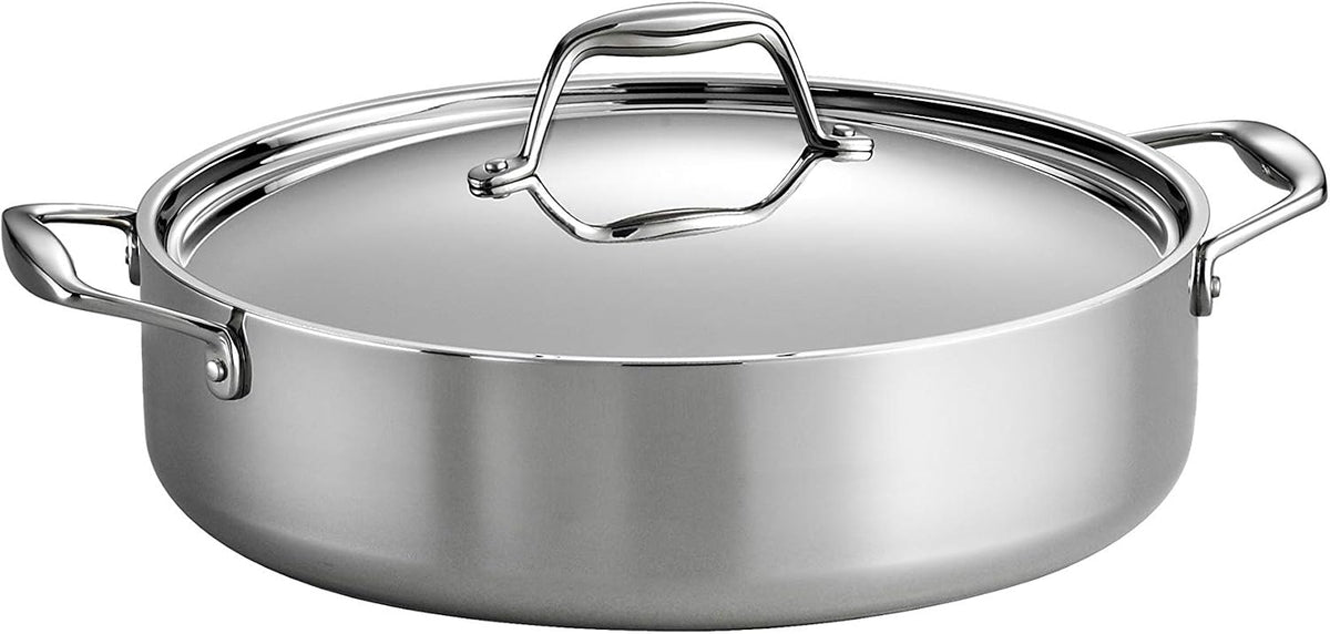 Tramontina Signature Stainless Steel Pasta Strainer Insert for Pot