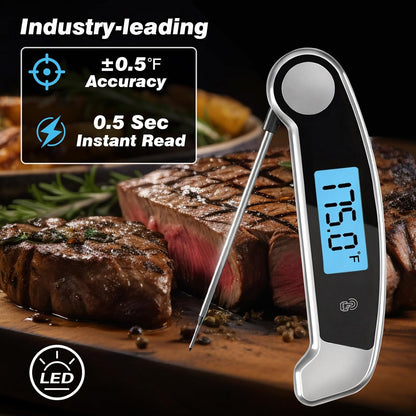 Oven Thermometer 2.75-Inch Dual Scale, 50-300°C/100-600°F, NSF 2‑Pack