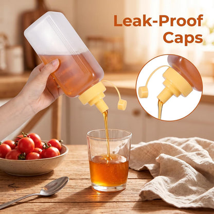 Wide Mouth Squeeze Bottles, 800ML Sauce Squeeze Bottle