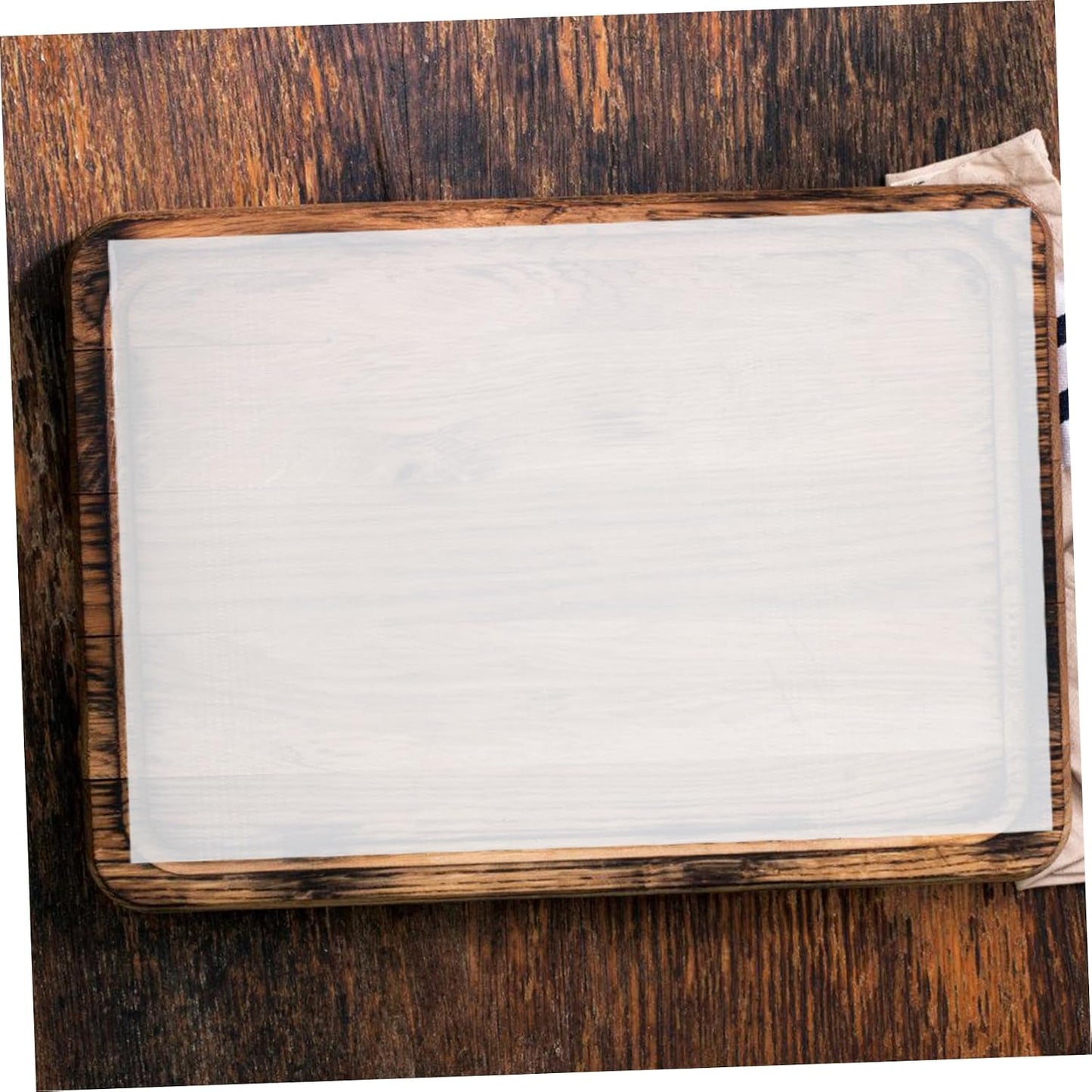 COLLBATH 1 Roll Cutting Board Mat Color Chopping Countertop Pad Function Cutting Mat Kitchen Cutting Board Mats Crafting Mat Disposable Kitchen Mat Kitchen Counter Mat White