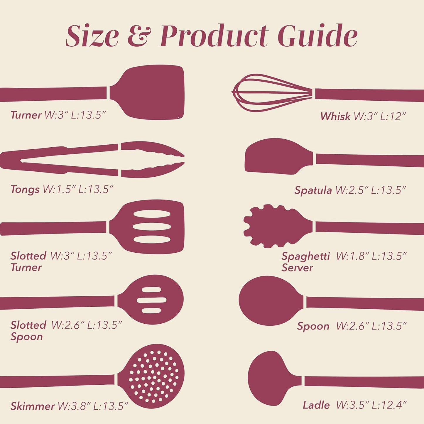 COOK WITH COLOR Silicone Cooking Utensils, Kitchen Utensil Set, Easy to Clean Silicone Kitchen Utensils, Cooking Utensils for Nonstick Cookware, Kitchen Gadgets Set, 38 Piece, Mint