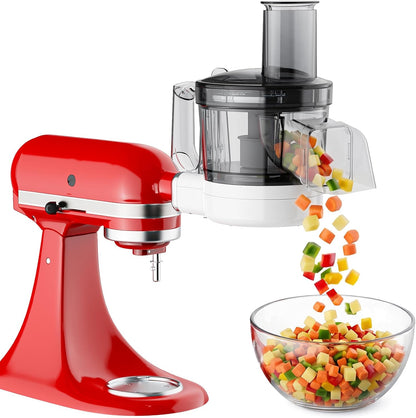 Food Processor Attachment for KitchenAid, 5-in-1 Vegetable Chopper & Dicer