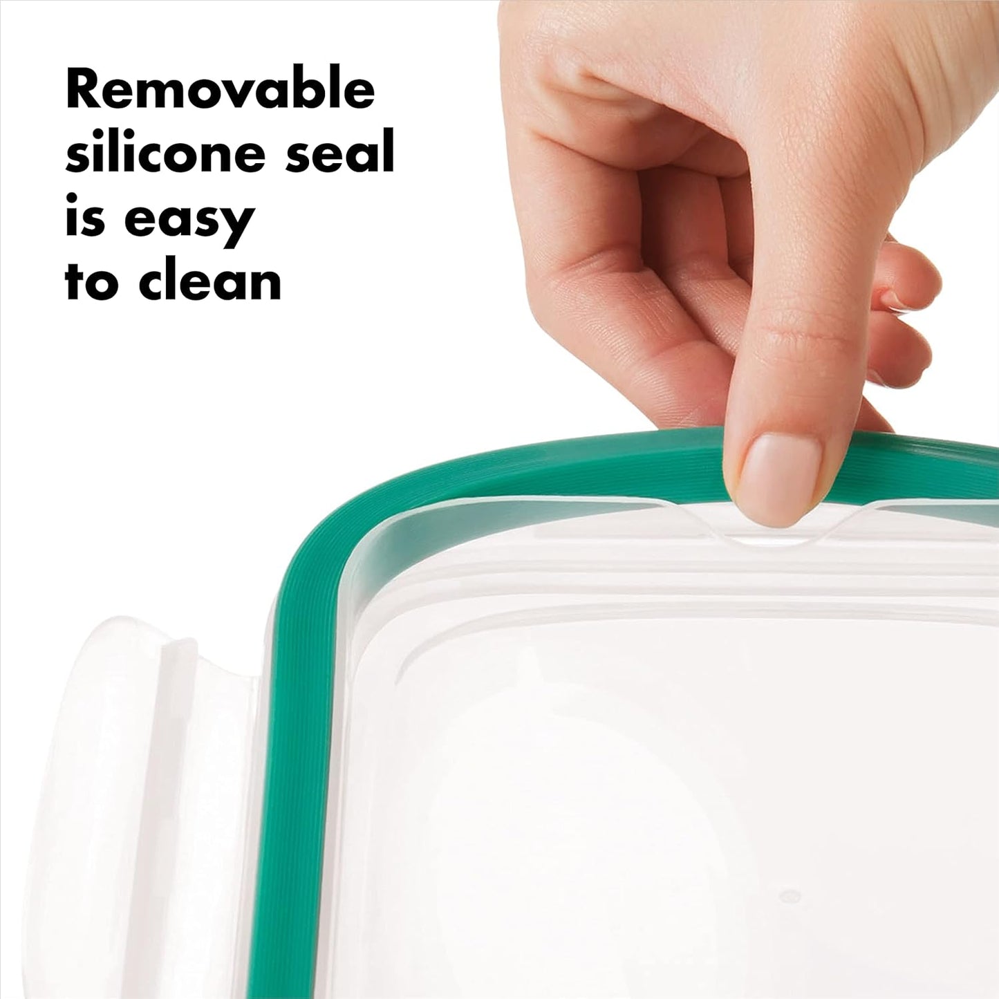 OXO Good Grips 1 Cup Smart Seal Airtight Glass Round Food Storage Container