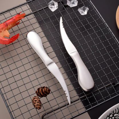 Stainless Steel Shrimp Peeling Tool for Simple Vein Removal