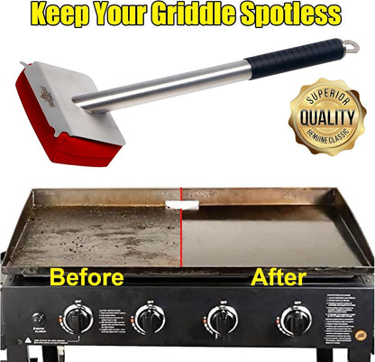 XUDAKAIXIN Bristle-Free Steam Grill Brush,No Bristle Shedding— Ultra Safe & Efficient BBQ Grill Cleaner for Outdoor Grill, for Men, Dad, or Any Grill Lover﻿