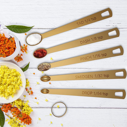 Wildone Measuring Cups & Spoons Set of 21 - Includes 7 Stainless Steel Nesting Cups, 8 Measuring Spoons, 1 Leveler & 5 Mini Measuring Spoons, Ideal for Dry and Liquid Ingredients