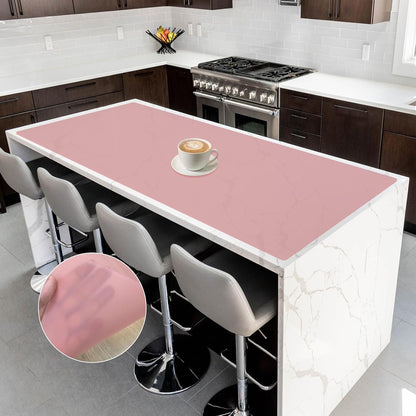 Silicone Mats for Kitchen Counter, 47.3"x23.6"x0.08" Largest Heat Resistant Mat Kitchen Island Waterproof 2MM Thick Countertop Protector Mat Nons-slip Extra Large Counter Mat (Black)