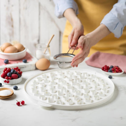 Decora Lattice Crust Cutter, White, 30 cm