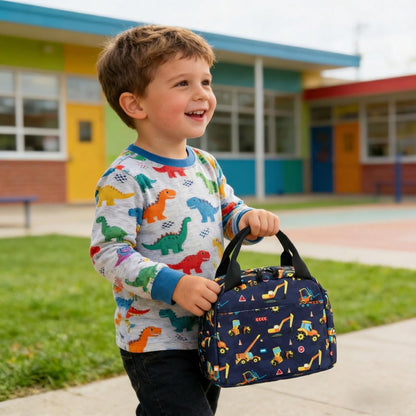 CAMTOP kids lunch bag Cute Insulated lunch box for Boys & Girls Leakproof loncheras for school