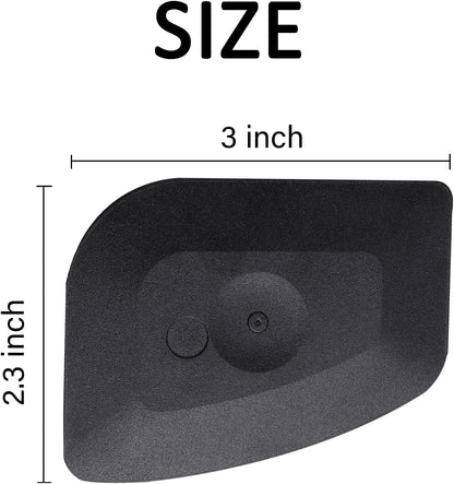 3 Set Plastic Grill Pan Scraper Tool for Griddle Cleaner, Cast Iron Accessories, Kitchen Cleaning Tool Kit