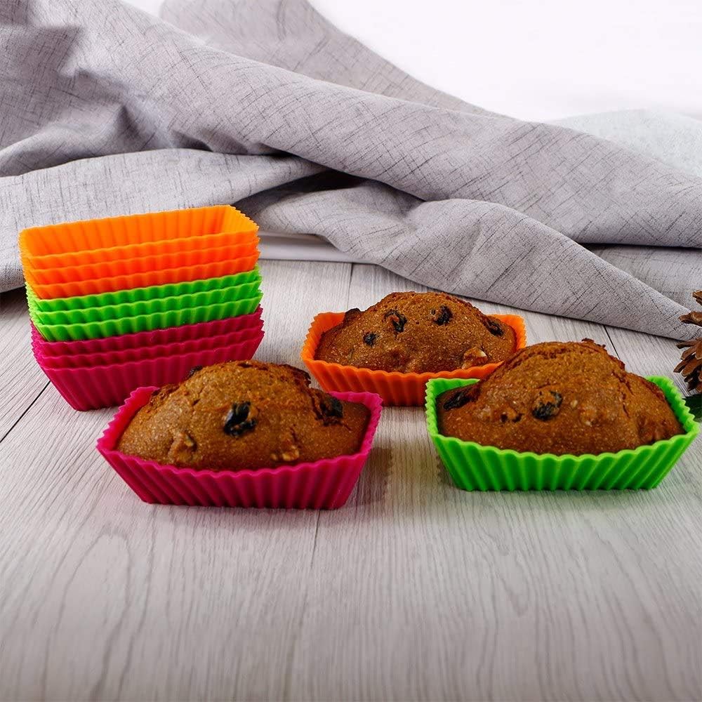 Webake Silicone Dipping Bowls, 3oz Small Pinch Bowls for Cooking Prep, Sauce, Condiment Server, BPA Free Set of 6