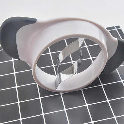 Mango Slicer,Mango Splitter, Peeler & Pit Remover Tool - Mango Cutter with Stainless Steel Microblades - Dishwasher-Safe Fruit Slicer (White)