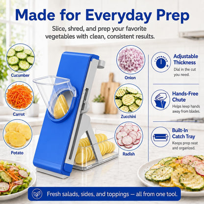 Mandoline Slicer for Kitch,Bigger Size,Adjustable Vegetable Slicer